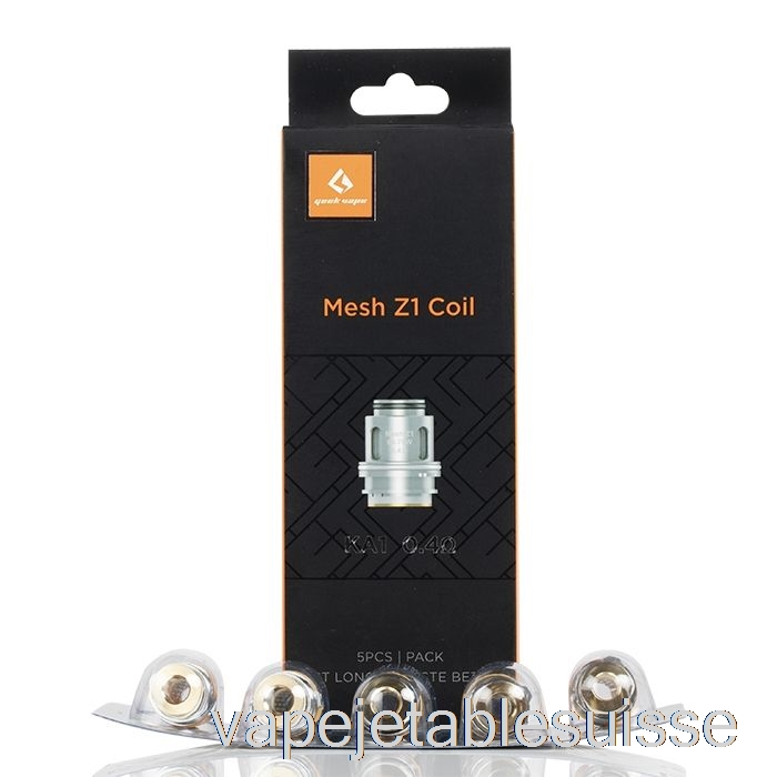 Vape Suisse Geek Vape Zeus Maille Bobines De Remplacement 0.4ohm Bobines Z1